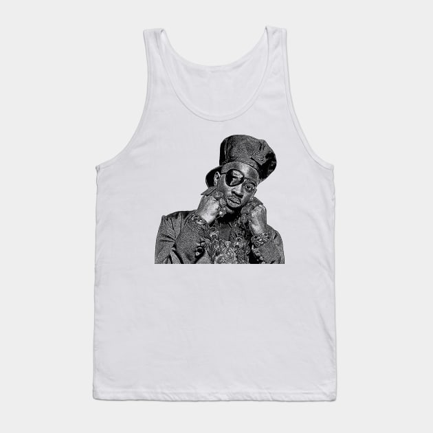 Slick Rick Retro Tank Top by tykler